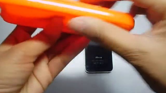 Wholesale iPhone 4 Silicone Bumper Case Orange смотреть онлайн