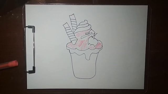Bolalar uchun muzqaymoq chizish | Drawing ice cream for children | Рисование мороженое для детей