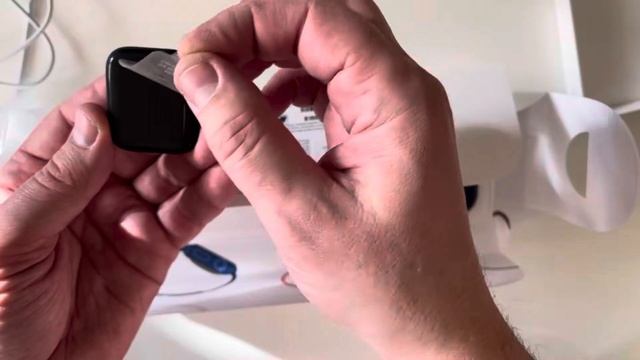 Unboxing Apple Watch Series 6 With Celular Blue Aluminium Case Deep Navy Sport Band 44mm смотреть онлайн