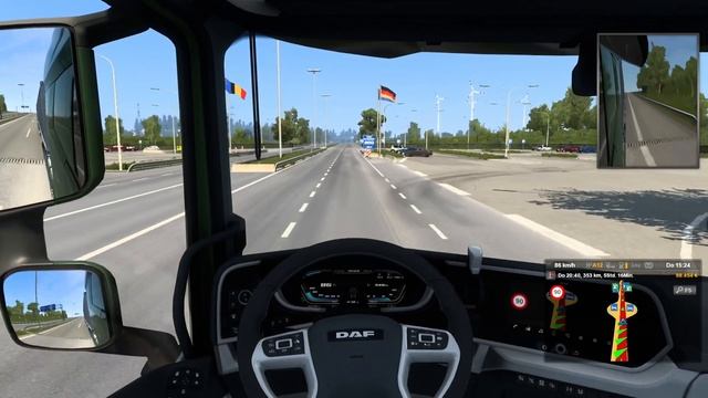 Euro Truck Simulator 2: 🚚 11 - Calais➡️Frankfurt am Main - Gameplay German смотреть онлайн