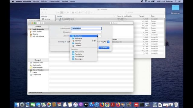 Cómo hacer copia de seguridad del certificado digital en MAC 2024 смотреть онлайн