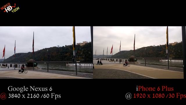 iPhone 6 Plus vs Google Nexus 6 Camera Comparison Video & Picture in 4K / UHD [Super HD View] смотреть онлайн