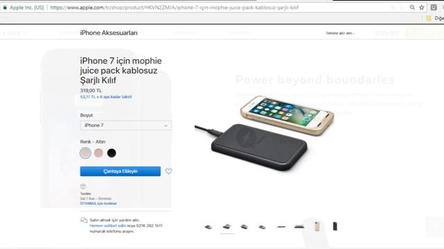 iPhone 7 & 7 Plus KABLOSUZ ŞARJ Kılıfı! (Wireless Şarj) смотреть онлайн