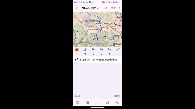 Garmin Explore App - sending .gpx file to Garmin GPS device - Example Spine Race gpx file смотреть онлайн