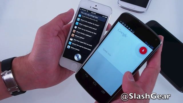 Nexus 4 vs iPhone 5 vs GSIII vs Note II смотреть онлайн