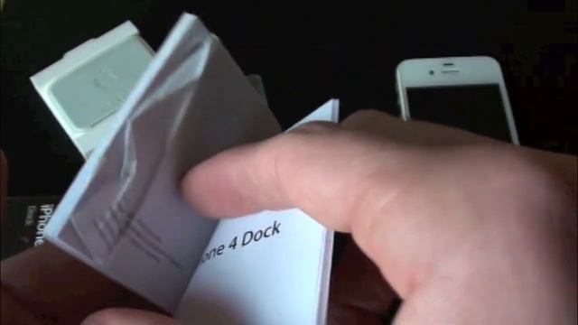 Apple iPhone 4S Dock unboxing смотреть онлайн