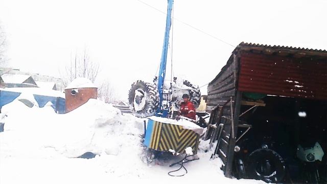 Подьемный кран своими руками!!! смотреть онлайн
