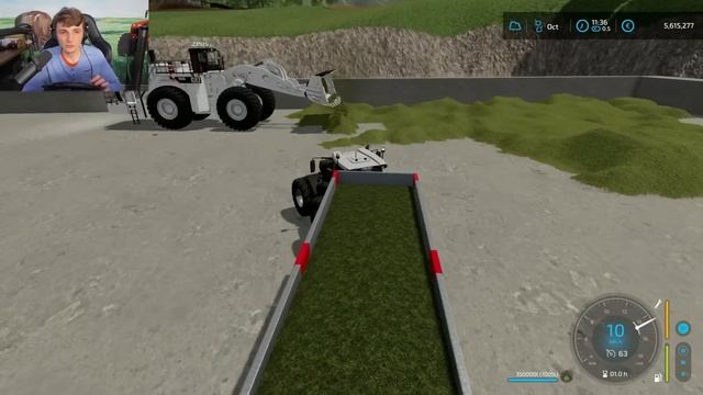 FS 22 Ferme irréaliste | Silo d'ensilage cheaté et Ensileuse de 60 mètres смотреть онлайн