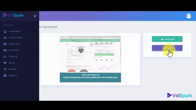 VidSpark - Video To Gif, Meme Generator, And Social Resizer смотреть онлайн
