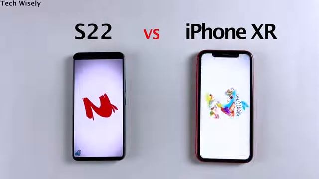 S22 vs Iphone XR смотреть онлайн