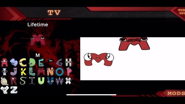Alphabet lore but they live a Lifetime in IOS Game (A-Z...) смотреть онлайн
