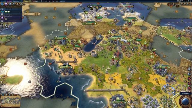 NUBIA VERSUS CHINA, THE FINAL SHOWDOWN - Civilization 6 Gameplay as Nubia - Part 20 смотреть онлайн
