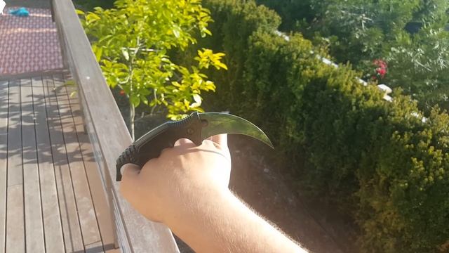 CSGO Karambit | Emerald , Learn a Basic Trick HD #csgoknife смотреть онлайн