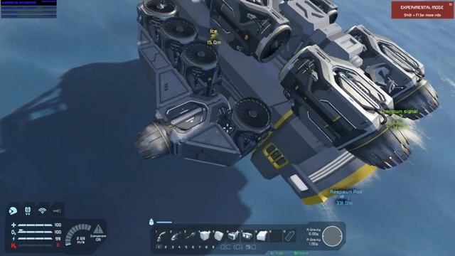 Building a small Ore Carrier in Space Engineers! смотреть онлайн