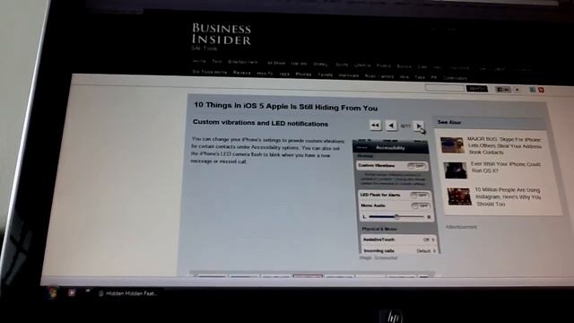 10 hidden features in iOS 5 смотреть онлайн