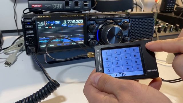 NanoVNA CW frekvencia generátor funkciója смотреть онлайн