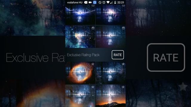 Space FX One Touch - Android space photo effect application смотреть онлайн