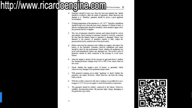 weichai WP4 WP6 deutz diesel engine Maintenance Manual смотреть онлайн