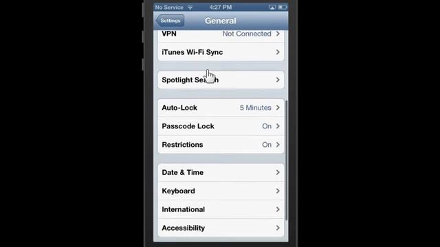 Apple iPhone 5 Enable Automatic Spell Check смотреть онлайн