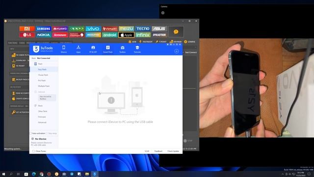 IPhone X ios 16.1.1 Bypass Passcode Successful Downgrade Firmware ios 15.6 RC Ramdisk UnlockTool. смотреть онлайн