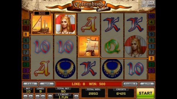 Columbus Deluxe. bonus games. 👍🔔$$$, BIG WIN, $$$ 💥💥💥👍🔔 🤠🤑🤑🤑