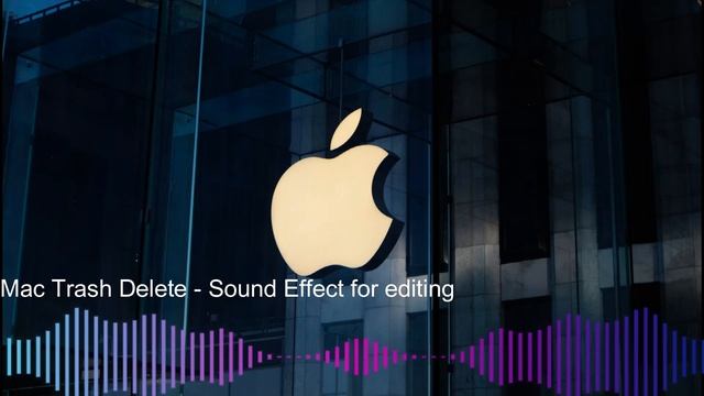 Mac Trash Delete - Sound Effect for editing смотреть онлайн