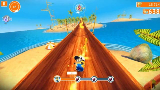 level 20 Самое крутое прохождение Гадкий Я Minion Rush три фрукта смотреть онлайн