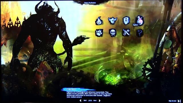 Human + Charr Costumisation смотреть онлайн