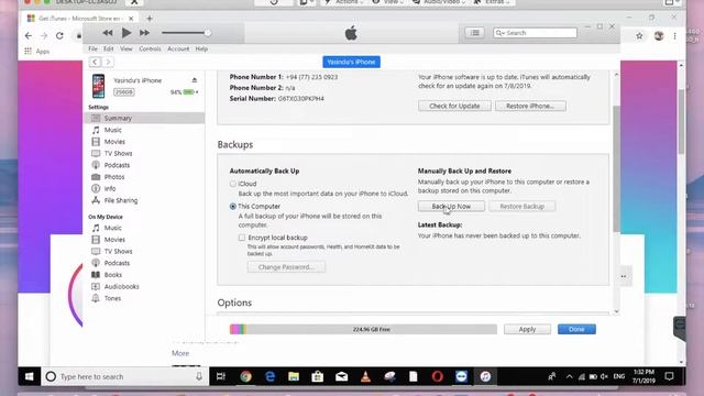 How to install old version of iOS in iPhone using iTunes - Sinhala Tutorial смотреть онлайн