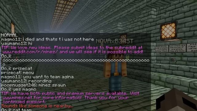 minez server 1.3.2 ip смотреть онлайн