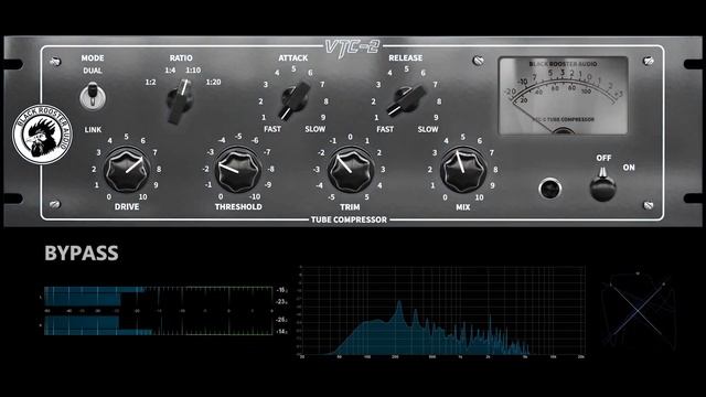 Black Rooster Audio - VTC-2 | Vintage Tube Compressor | How To Use - Walkthrough (no voice) смотреть онлайн