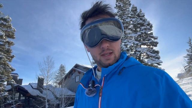 SKIING w/ Apple Vision Pro смотреть онлайн