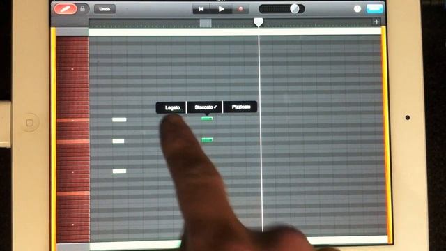 Garageband for iOS - connecting and fine adjustments to chords and strings смотреть онлайн