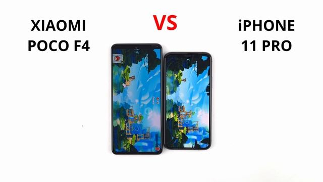 Xiaomi Poco F4 vs iPhone 11 Pro | SPEED TEST смотреть онлайн