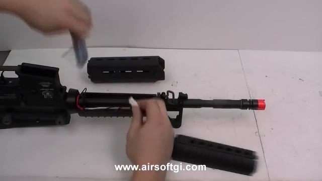 Airsoft GI 101 - M4 Handguard and Battery Installation - Magpul Handguard Install смотреть онлайн