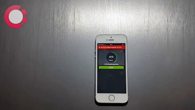 Teste ANTUTU BENCHMARK no iPhone 5s смотреть онлайн