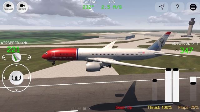 RC FS Advanced Real Flight Simulator B787 Norwegian Nice Landing 😂 New GamePlay by iOS & Android Pc смотреть онлайн
