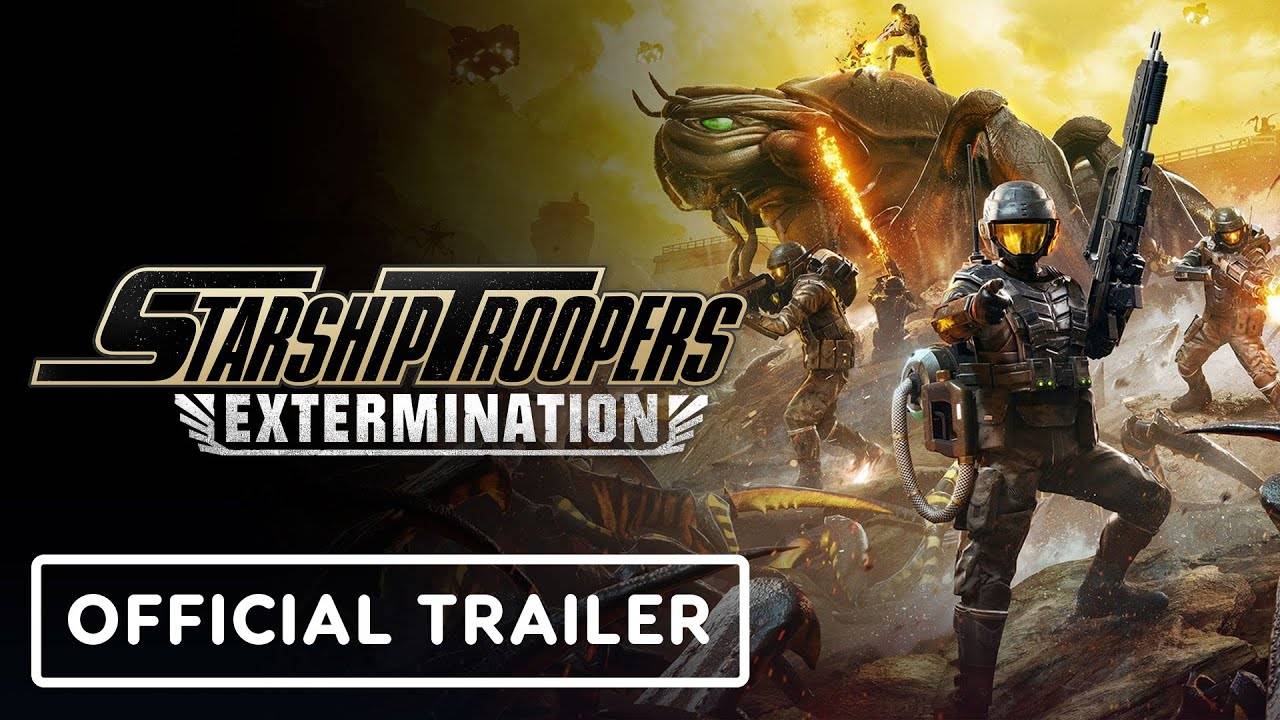 Starship Troopers: Extermination - Официальный Трейлер смотреть онлайн
