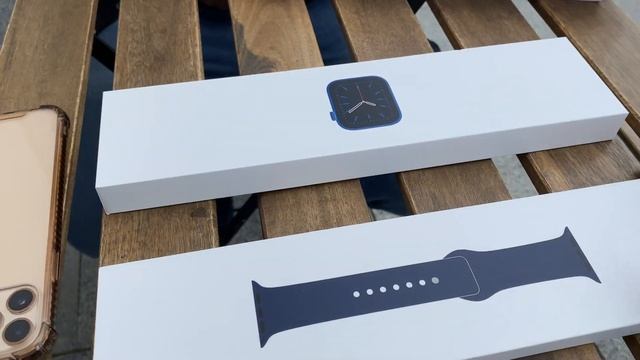 Bought Brand New Apple Watch Series 6 44mm Blue Aluminium Case with Deep Navy Sport band смотреть онлайн