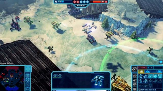 🔴 Command and Conquer 4 - Tiberian Twilight - Сражения 5 - 5 Боты - 🔴 смотреть онлайн