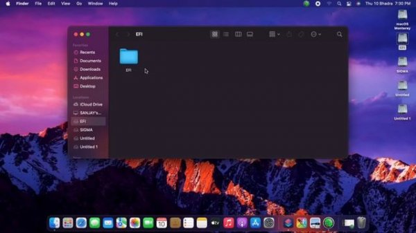 Mount EFI Partition on macOS