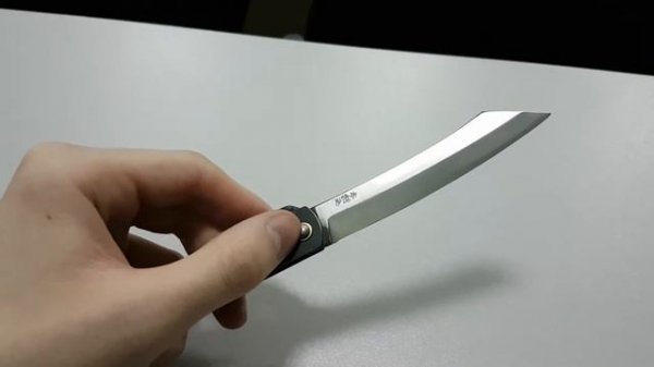 Японский нож Хигоноками (про фиксацию и как открывать)