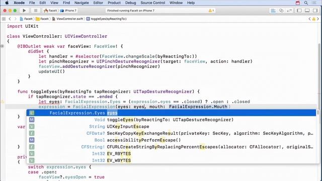 Developing iOS 10 Apps with Swift - 5. Gestures and Multiple MVCs смотреть онлайн