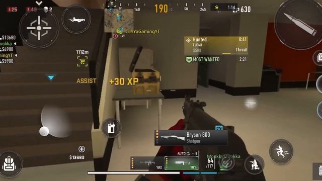 Warzone Mobile Grind For free Ghost Skin 🔥| iPhone XR 60 FPS Gameplay смотреть онлайн