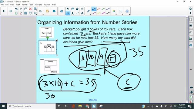 Lesson 6.11 - Number Models for Multistep Problems - Grade 3 Everyday Math смотреть онлайн
