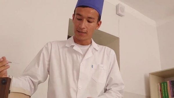 Думбага огриксиз укол килиш техникаси. Dumbaga og'riqsiz ukol qilish texnikasi. Мушак орасига укол