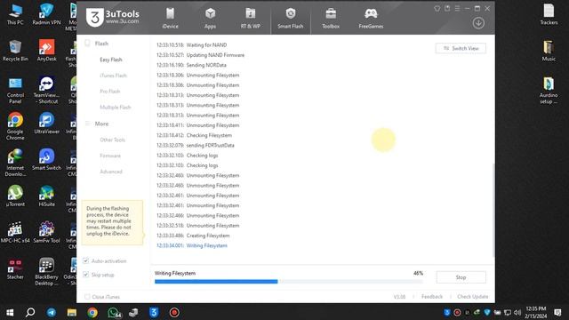 Fix 3utools struck at 19 percent Error Unable To Restore iDevice(-10)or(-2) iPhone/iPad 2024 смотреть онлайн