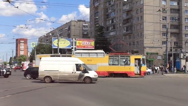 Трамвай "3858 Песковоз" Петербурга 11-***: ЛМ-68М С-3858 служебный (10.06.21) смотреть онлайн