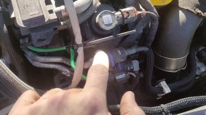 Замена свечей подогрева антифриза Рено Меган 4 1,5 (872)мотор