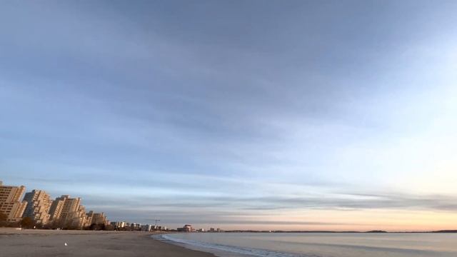 Revere Beach sunrise Apple iPhone 13 Pro Max ProRes 422 HQ HDR LumaFusion app Relaxing nature trave смотреть онлайн